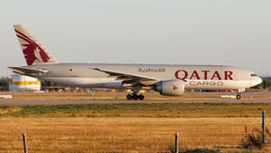 Photo of A7-BFW - Boeing 777-F operated by Qatar Airways Cargo