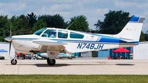 Photo of N748JH - Beechcraft 35-B33 Debonair operated by Private