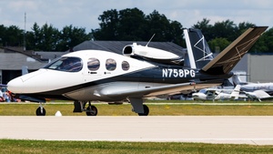 Photo of N758PG - Cirrus Vision Jet G2+ operated by Private