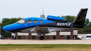 Photo of N237LV - Cirrus Vision Jet G2+ operated by Private
