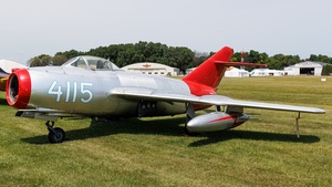 Photo of N15MG - Mikoyan-Gurevich MiG-15bis Fagot-B operated by EAA Experimental Aircraft Association