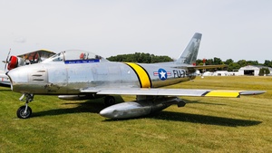 Photo of N86JR - Canadair CL-13A Sabre Mk.5 [North American F-86] operated by EAA Experimental Aircraft Association