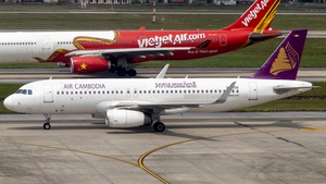 Photo of XU-356 - Airbus A320-232 operated by Air Cambodia