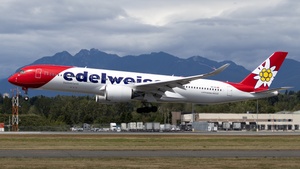 Photo of HB-IHA - Airbus A350-941 operated by Edelweiss Air