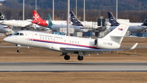Photo of YU-RSB - Dassault Falcon 6X operated by Government of Serbia
