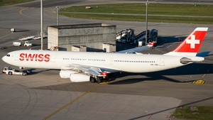 Photo of HB-JMA - Airbus A340-313 operated by Swiss International Air Lines