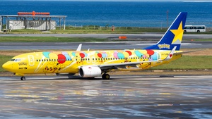 Photo of JA73AB - Boeing 737-8AL operated by Skymark Airlines