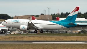 Photo of LX-LBK - Boeing 737 MAX 8 operated by Luxair