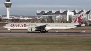 Photo of A7-BEX - Boeing 777-3DZ(ER) operated by Qatar Airways
