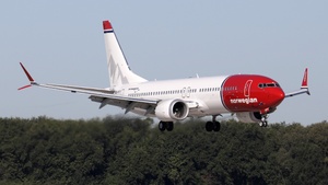 Photo of SE-RTT - Boeing 737 MAX 8 operated by Norwegian Air Sweden