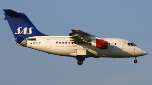 Photo of SE-DJP - British Aerospace Avro RJ70 operated by SAS Scandinavian Airlines (opb Transwede Airways)