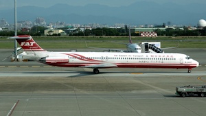 Photo of B-28027 - McDonnell Douglas MD-83 operated by Far Eastern Air Transport