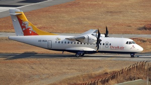 Photo of A5-RGH - ATR 42-500 operated by Drukair — Royal Bhutan Airlines