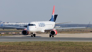Photo of YU-ATB - Embraer ERJ-195LR operated by Air Serbia