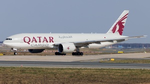 Photo of A7-BFP - Boeing 777-F operated by Qatar Airways Cargo
