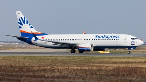 Photo of TC-SMP - Boeing 737 MAX 8 operated by SunExpress