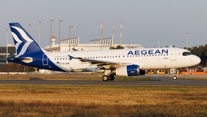Photo of SX-DVW - Airbus A320-232 operated by Aegean Airlines