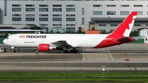 Photo of UK67015 - Boeing 767-38E(ER)(BDSF) operated by My Freighter