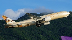 Photo of A6-DDD - Boeing 777-FFX operated by Etihad Cargo