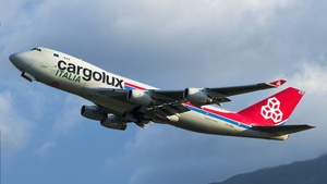 Photo of LX-UCV - Boeing 747-4R7F operated by Cargolux Italia