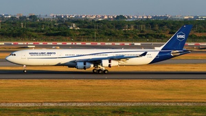 Photo of D-AUSC - Airbus A340-313 operated by Universal Sky Carrier