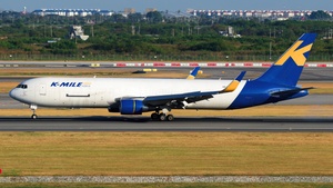 Photo of HS-KSA - Boeing 767-33A(ER)(BCF) operated by K-Mile Asia
