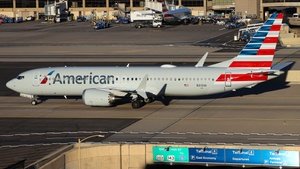 Photo of N313VA - Boeing 737 MAX 8 operated by American Airlines