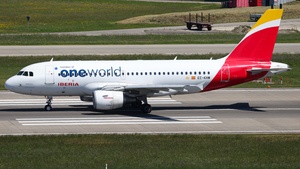 Photo of EC-KHM - Airbus A319-111 operated by Iberia