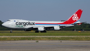 Photo of LX-YCV - Boeing 747-4R7F operated by Cargolux Italia