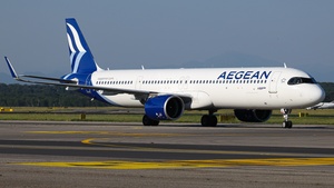 Photo of SX-NAL - Airbus A321-271NX operated by Aegean Airlines