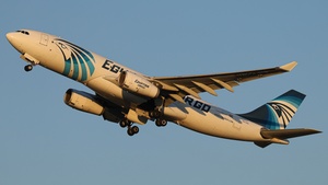 Photo of SU-GCE - Airbus A330-243(P2F) operated by Egyptair Cargo