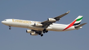 Photo of A6-ERO - Airbus A340-313 operated by Emirates