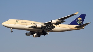 Photo of TF-AMI - Boeing 747-412(BDSF) operated by Saudi Arabian Airlines Cargo (opb Air Atlanta Icelandic)
