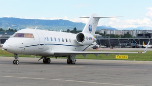 Photo of TC-ERM - Bombardier Challenger 650 operated by Swan Aviation