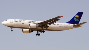 Photo of TC-OAG - Airbus A300B4-605R operated by Saudi Arabian Airlines (opb Onur Air)