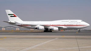 Photo of A6-COM - Boeing 747-433(M) operated by Dubai Royal Air Wing