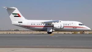 Photo of A6-RJ2 - British Aerospace Avro RJ85 operated by Dubai Royal Air Wing