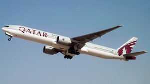 Photo of A7-BAC - Boeing 777-3DZ(ER) operated by Qatar Airways