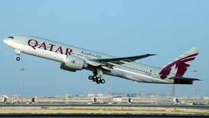 Photo of A7-BBF - Boeing 777-2DZ(LR) operated by Qatar Airways