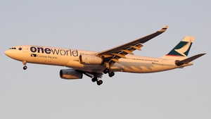 Photo of B-HLU - Airbus A330-343 operated by Cathay Pacific Airways