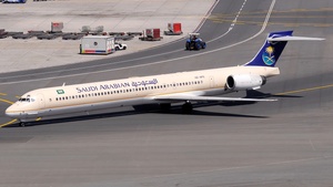 Photo of HZ-APO - McDonnell Douglas MD-90 operated by Saudi Arabian Airlines