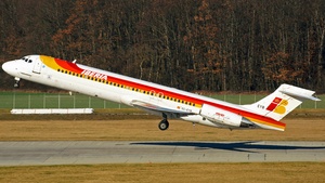 Photo of EC-EYB - McDonnell Douglas MD-87 operated by Iberia