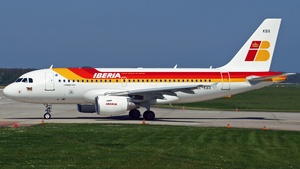 Photo of EC-KBX - Airbus A319-111 operated by Iberia