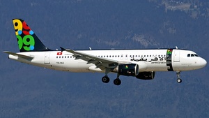 Photo of TS-INA - Airbus A320-214 operated by Afriqiyah Airways (opb Nouvelair)
