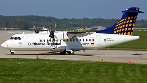 Photo of D-BPPP - ATR 42-500 operated by Lufthansa Regional (opb Contact Air)