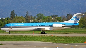 Photo of PH-OFG - Fokker 100 operated by KLM Cityhopper