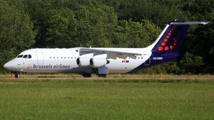 Photo of OO-DWA - British Aerospace Avro RJ100 operated by Brussels Airlines