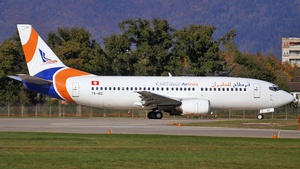 Photo of TS-IEG - Boeing 737-31S operated by Karthago Airlines