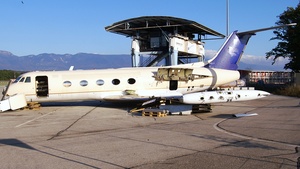 Photo of HZ-AFJ - Gulfstream GII TT operated by Saudi Arabian Special Flight Services