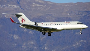 Photo of A7-AAM - Bombardier Global Express operated by Qatar Amiri Flight